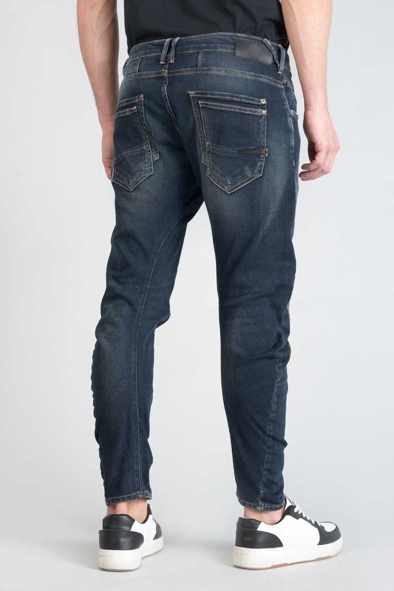 Jeans 900/03 tapered arqué Pasteur destroy bleu-noir N°2