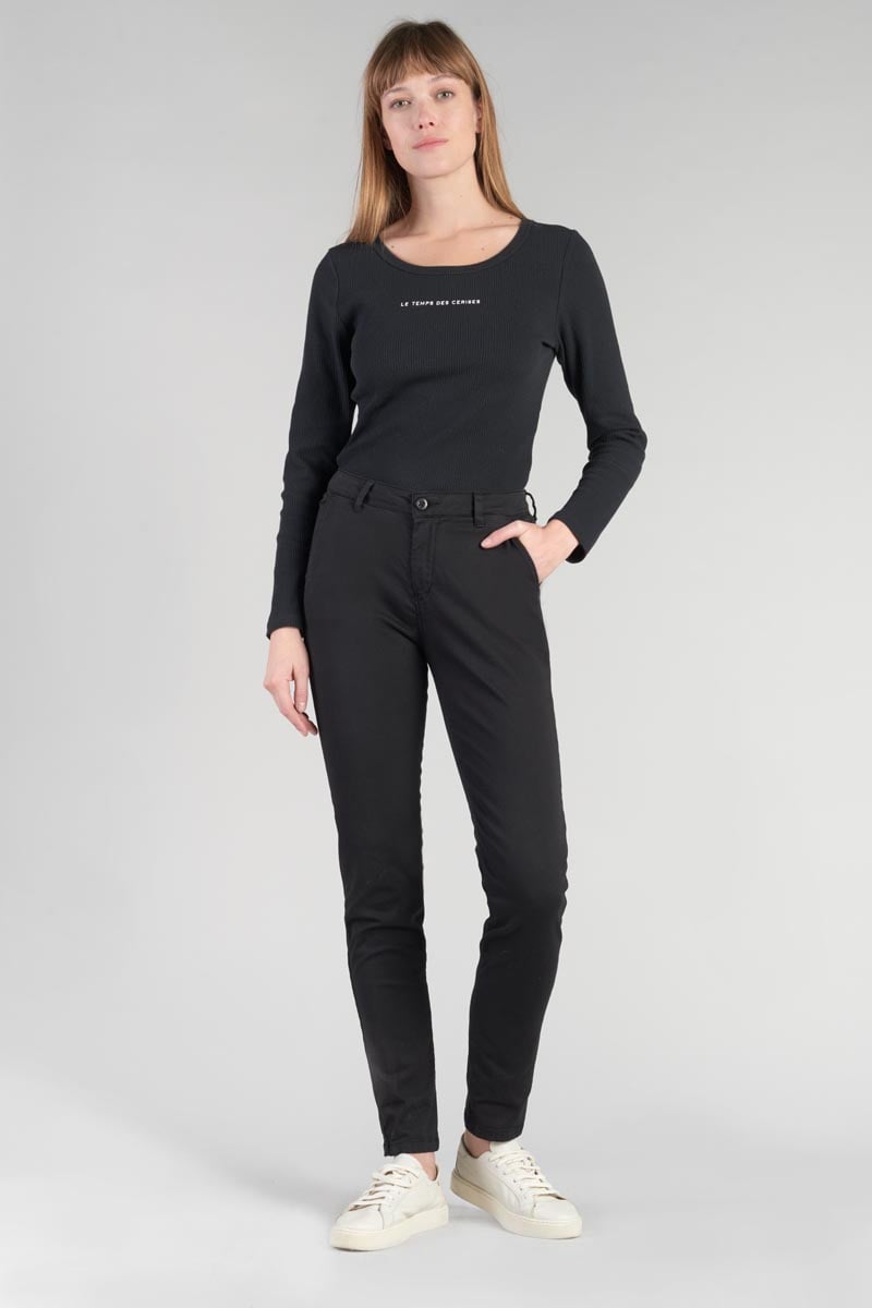 Pantalon chino Dyli4 noir