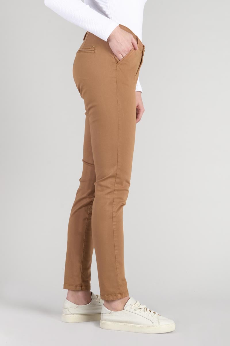 Pantalon chino Dyli4 cappuccino