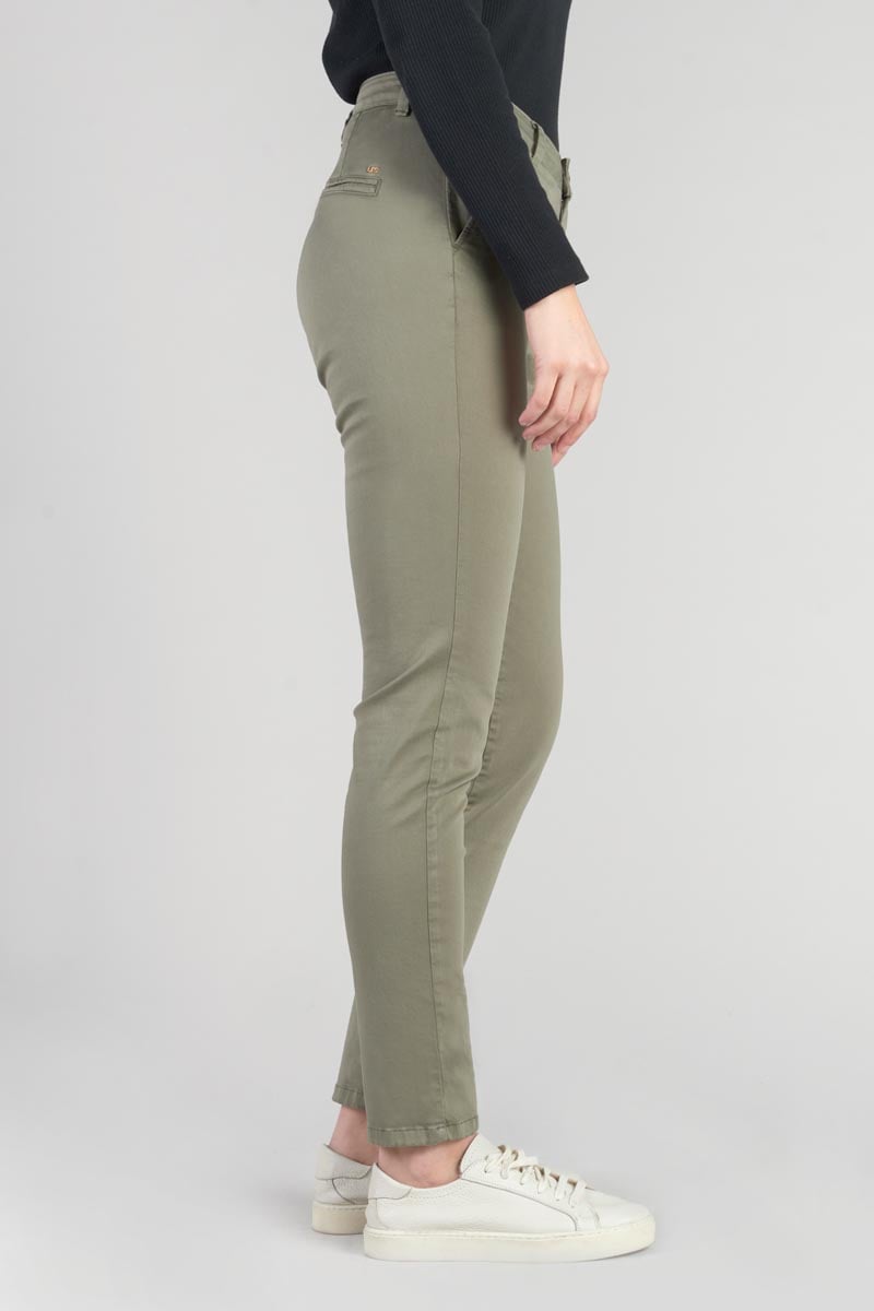 Pantalon chino Dyli4 kaki