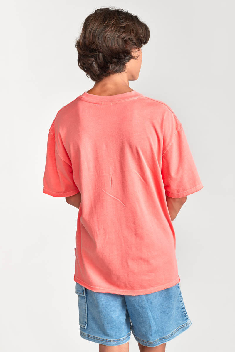 T-shirt Hyacibo rose saumon