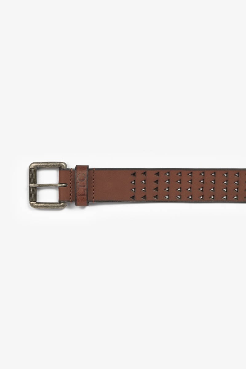 Ceinture Bartal en cuir marron