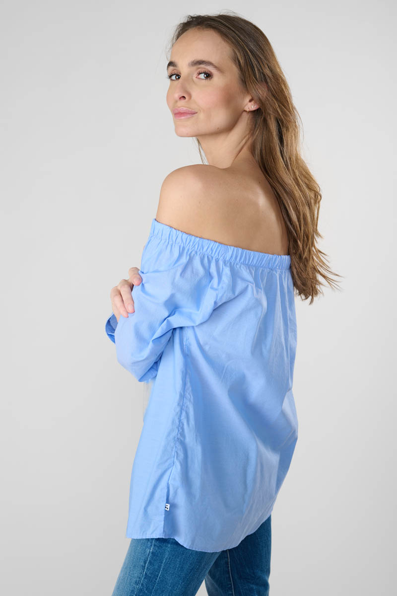 Chemise Amapola bleue
