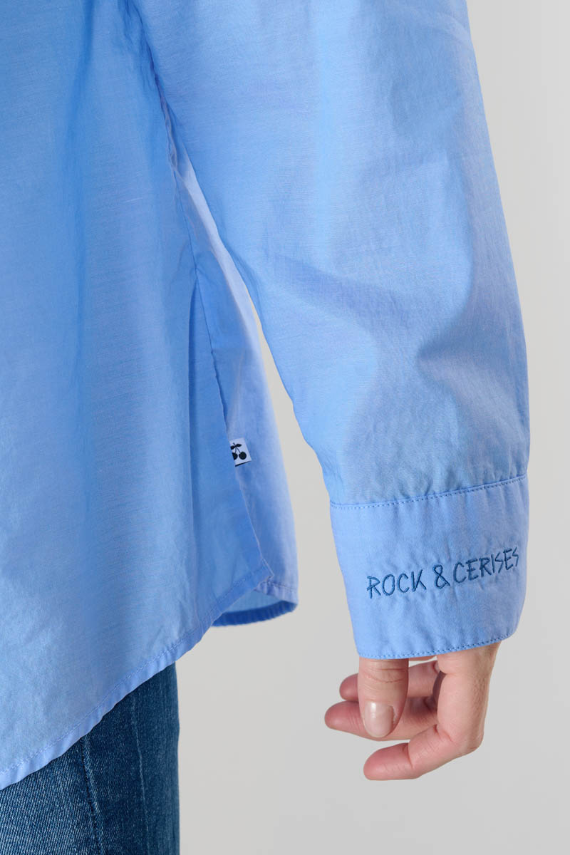 Chemise Amapola bleue