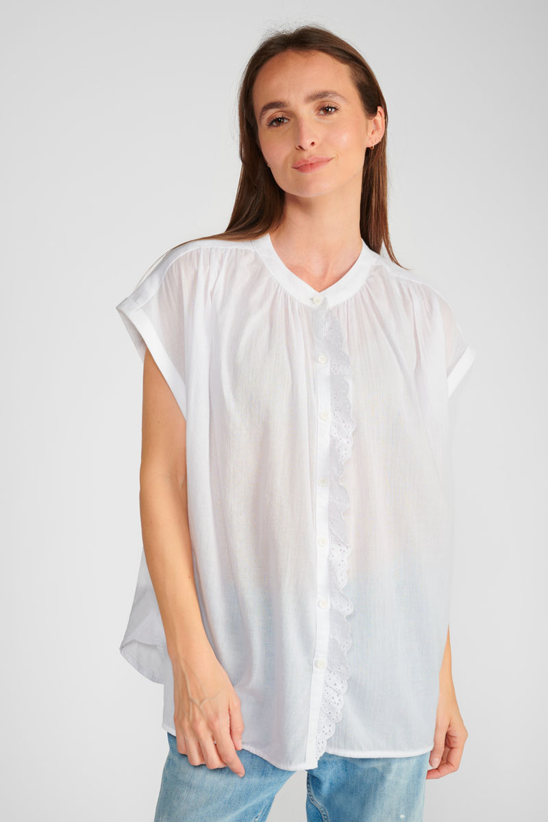 Chemise Barley blanche