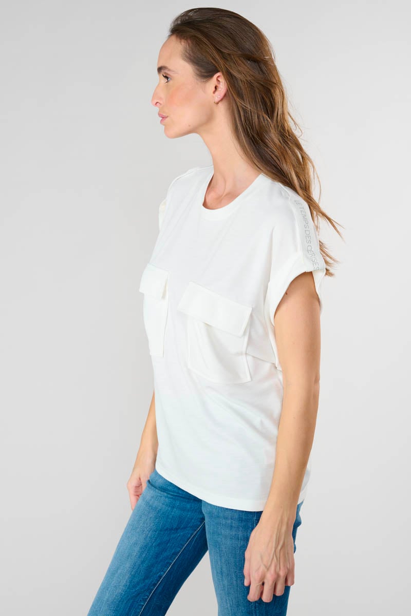 T-shirt Freesia crème