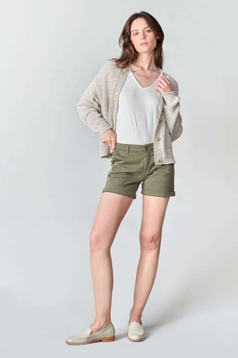 T-shirt Parodia blanc brodé