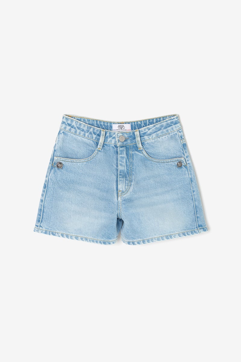 Short Lemi en jeans bleu clair