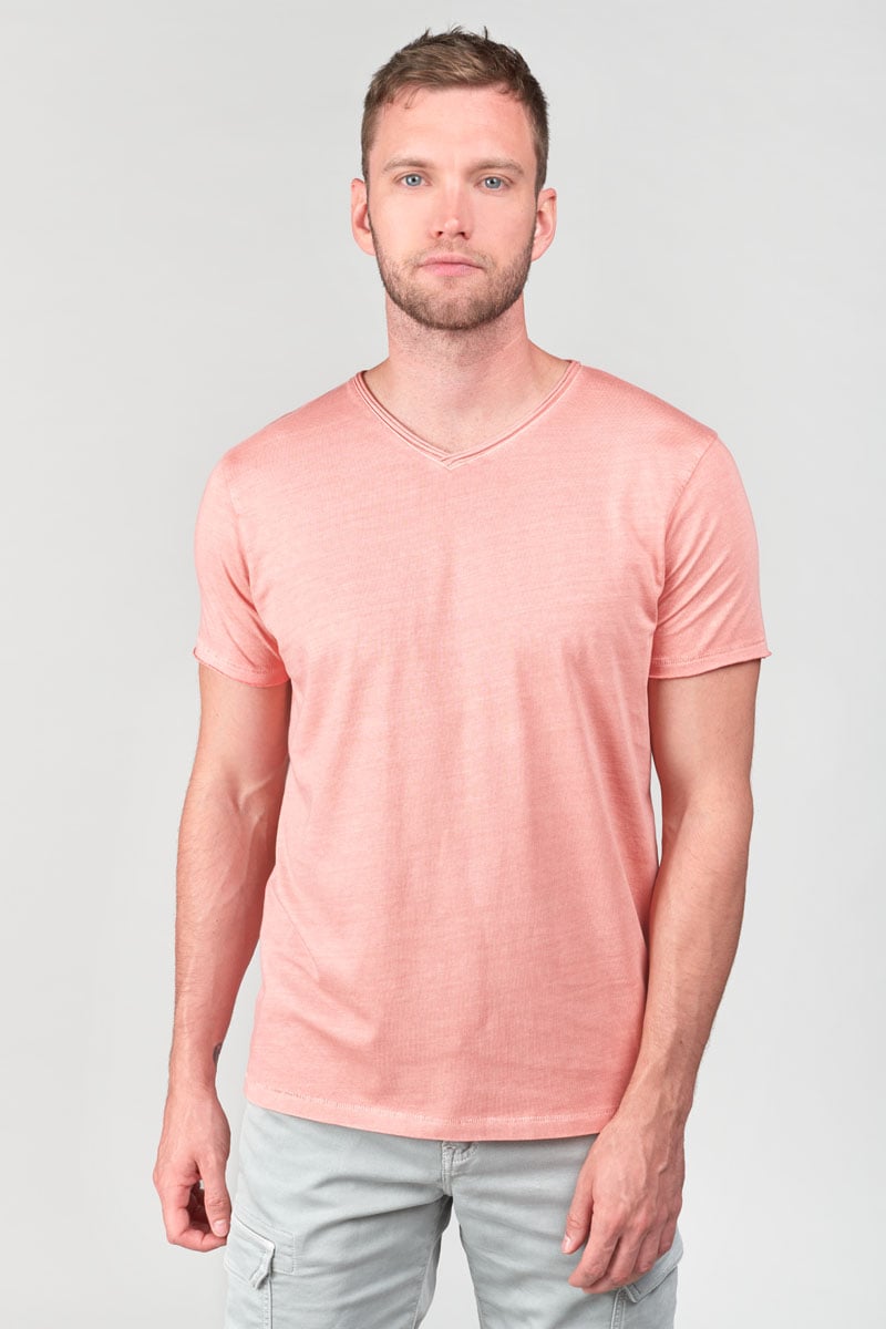 T-shirt Gribs saumon