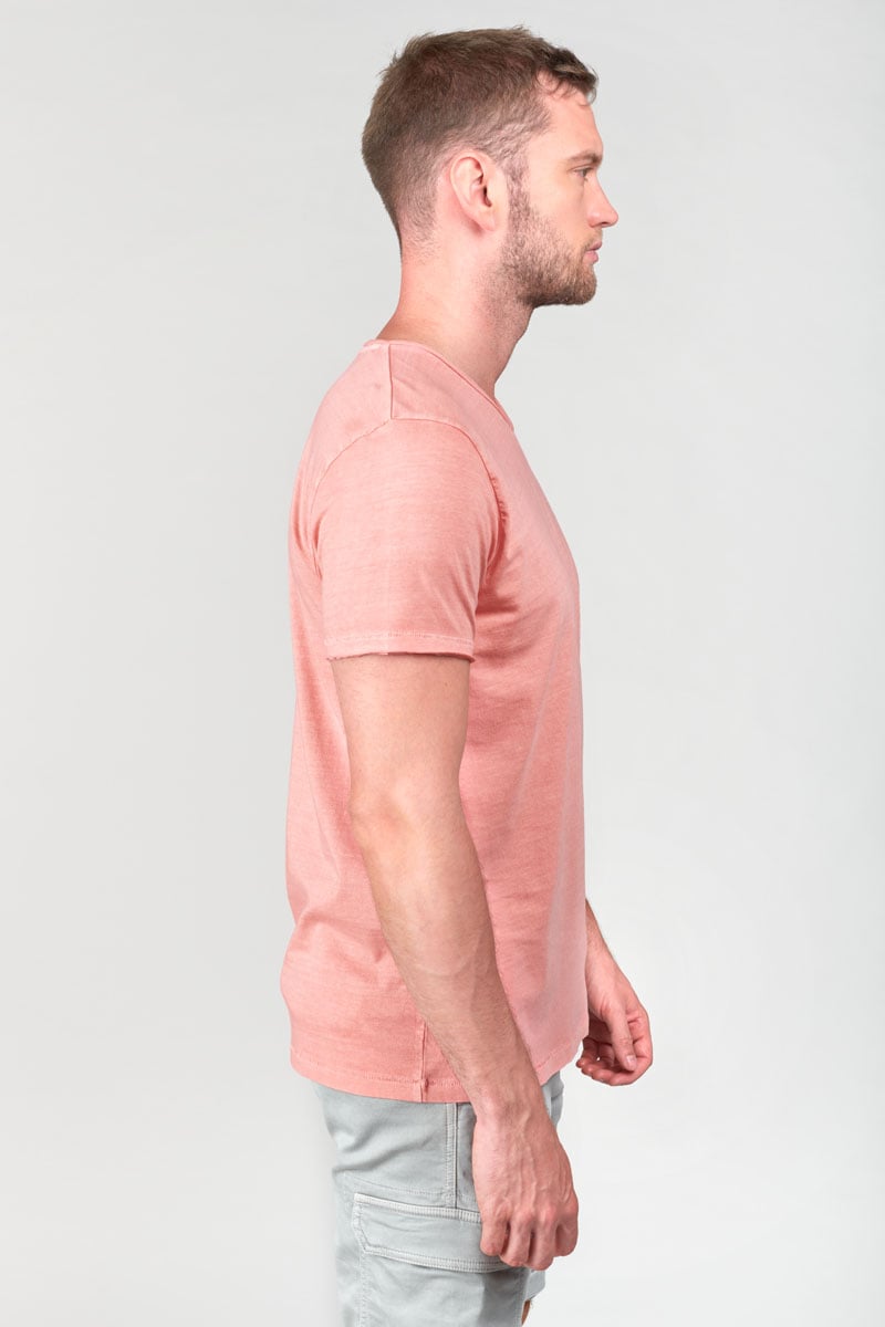 T-shirt Gribs saumon