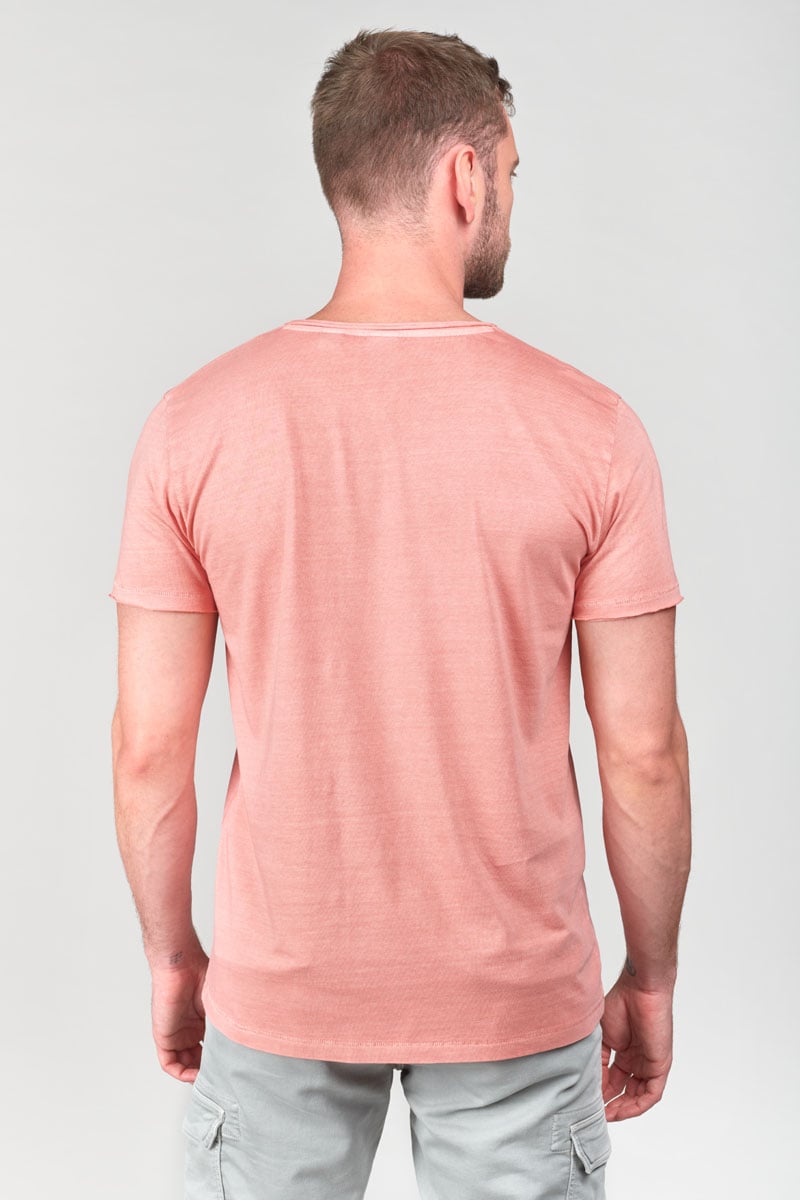 T-shirt Gribs saumon