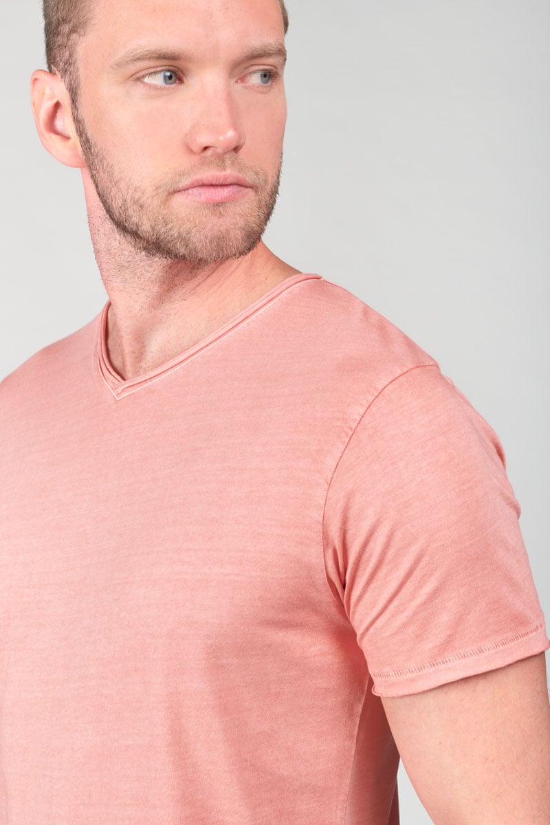 T-shirt Gribs saumon