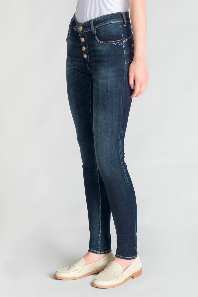Jeans pulp slim Amel taille haute bleu N°1