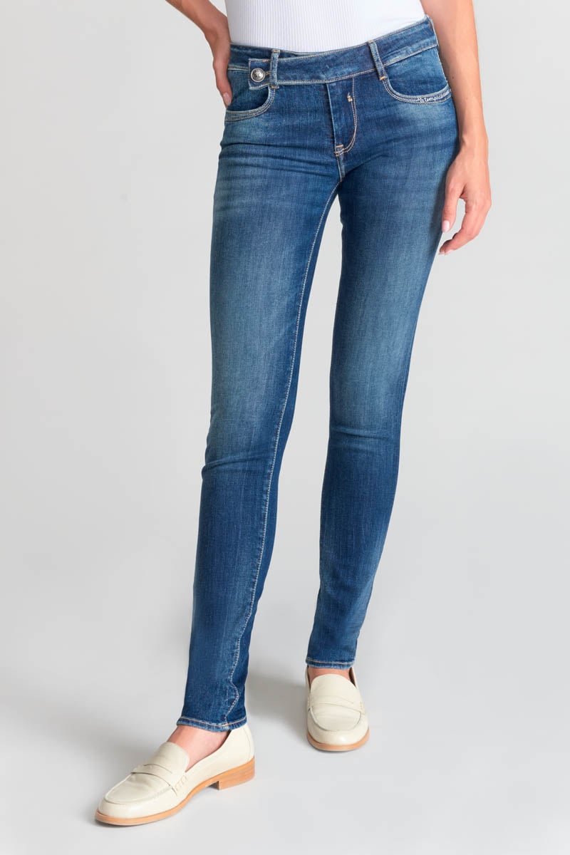 Jeans pulp slim Cerises bleu N°2