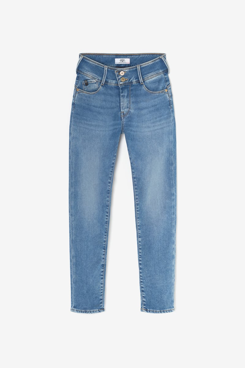 Jeans ultra pulp slim Farmer taille haute 7/8ème bleu N°3