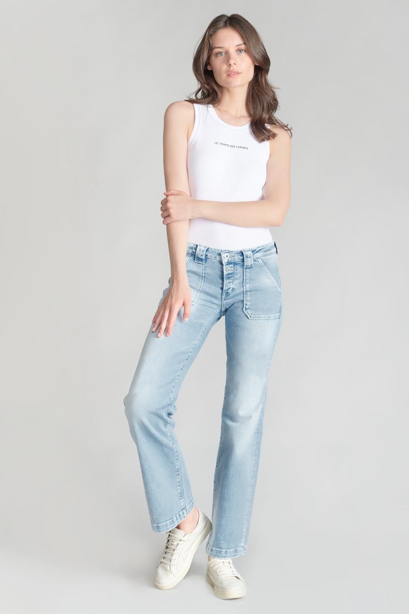 Jeans flare bleu N°5