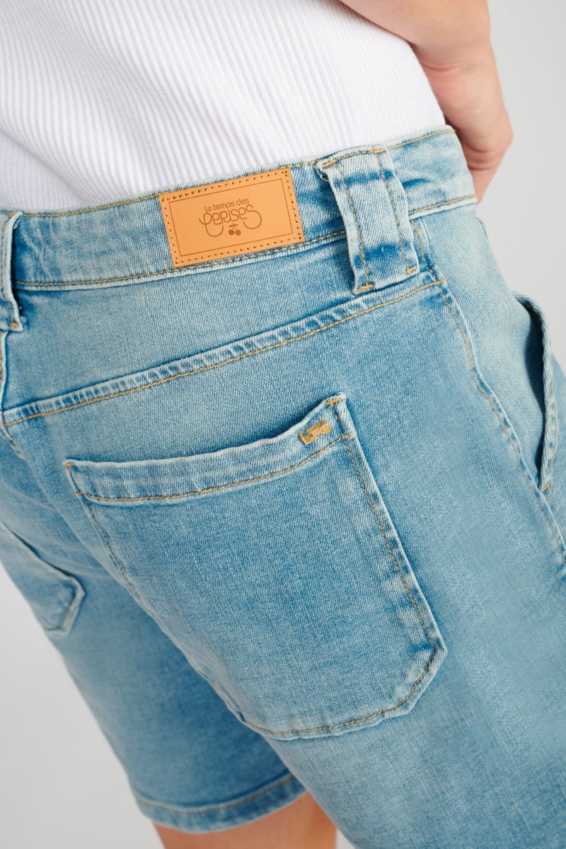 Short en jeans Goudes bleu