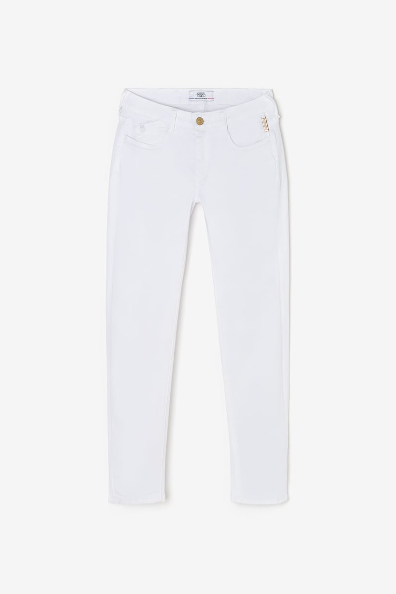Jeans power skinny 7/8ème blanc 
