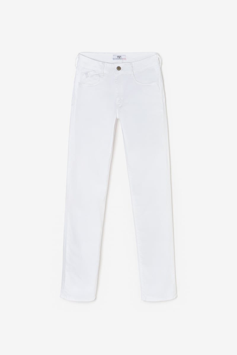 Jeans pulp regular taille haute blanc 