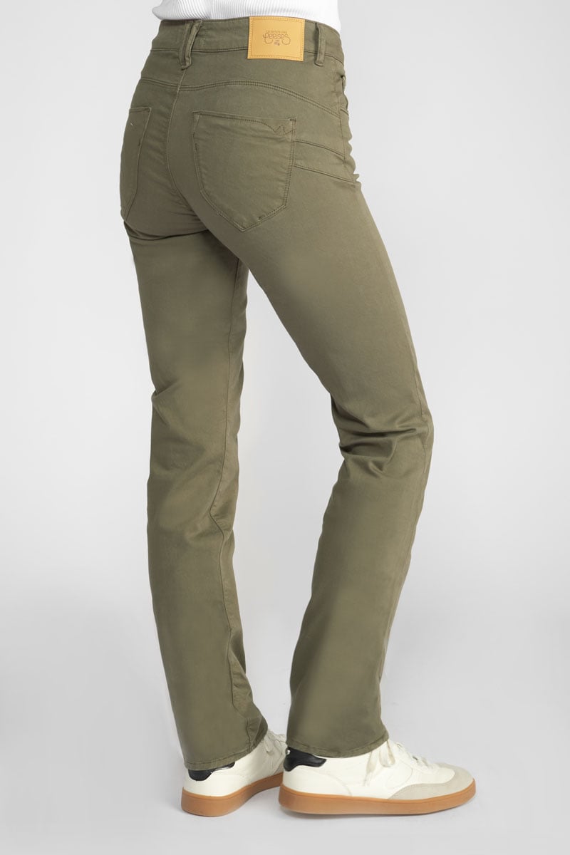 Pulp regular taille haute kaki 