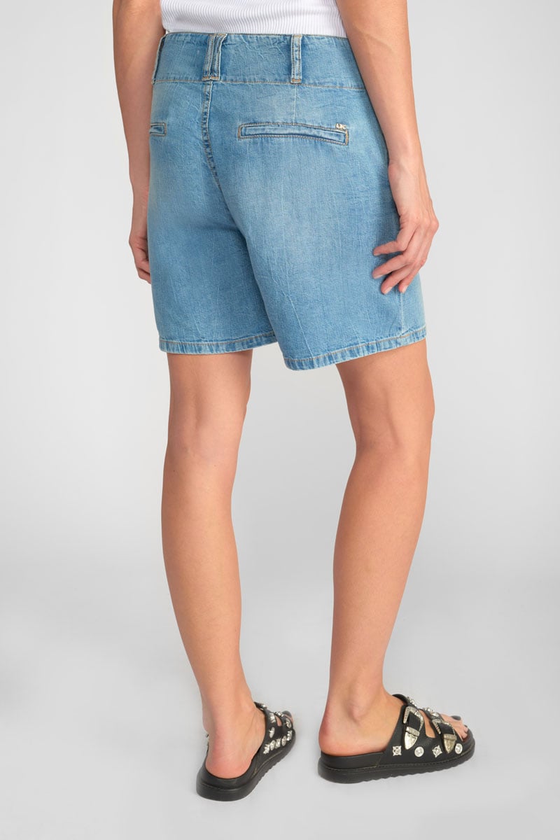 Short Sydney3 en jeans bleu clair