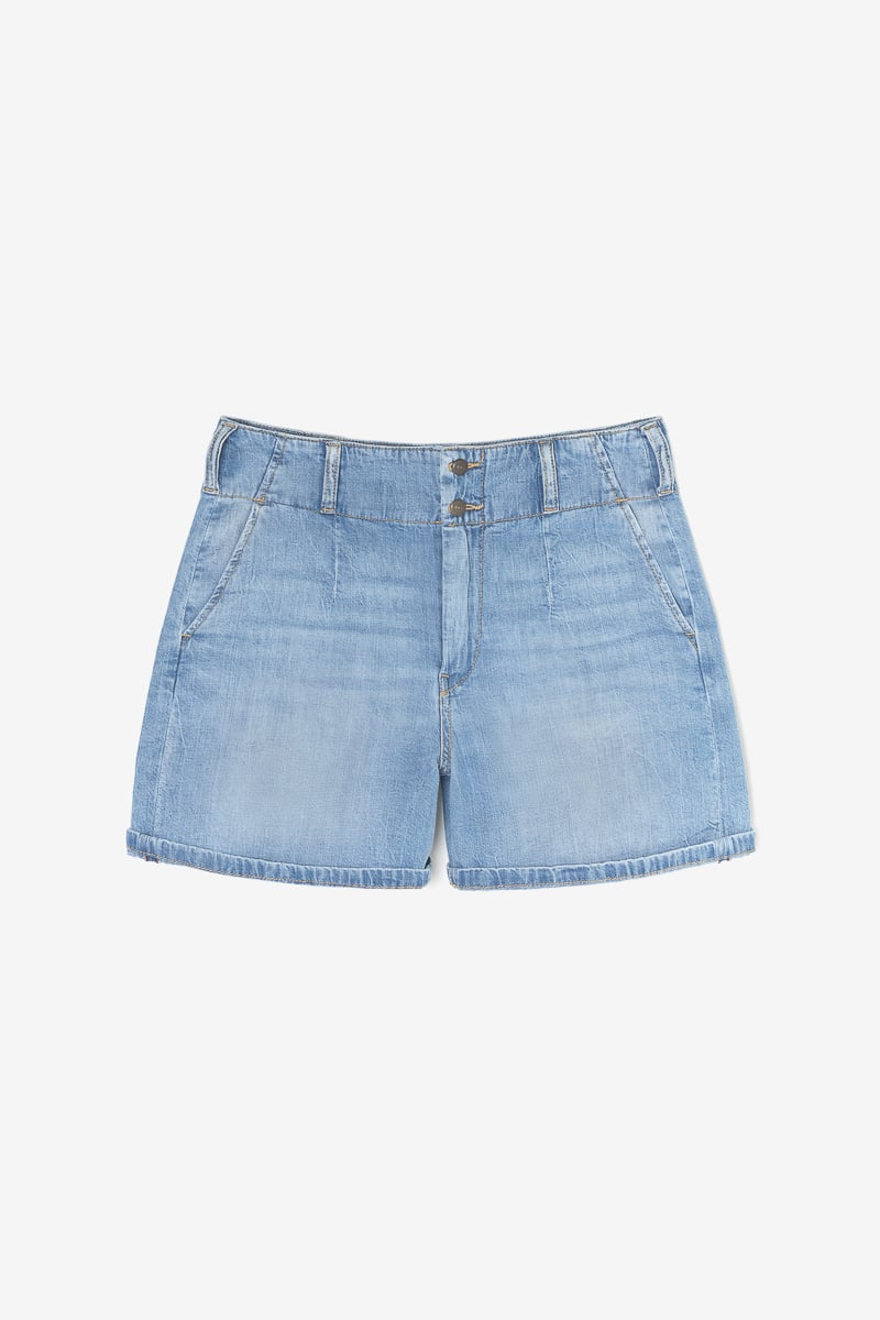 Short Sydney3 en jeans bleu clair