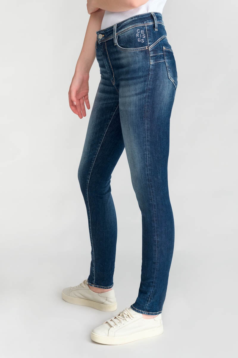 Jeans pulp slim Zazi taille haute bleu N°2