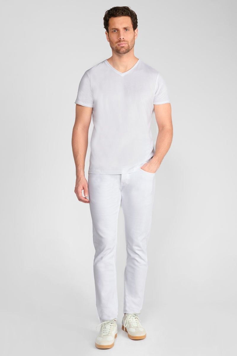 Jeans 700/11 adjusted Adan blanc 