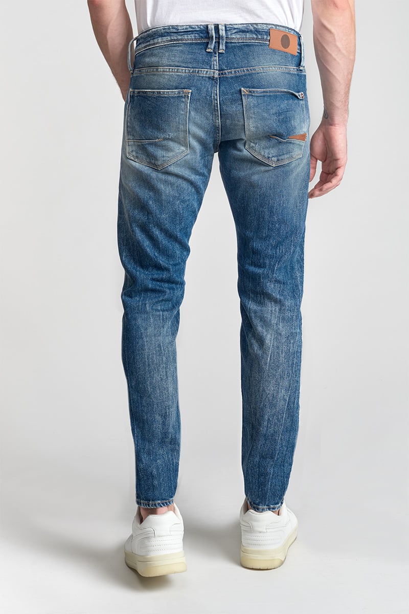 Jeans 700/11 adjusted Beny destroy bleu N°4