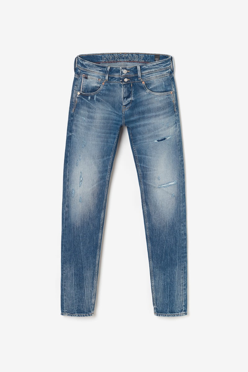 Jeans 700/11 adjusted Beny destroy bleu N°4