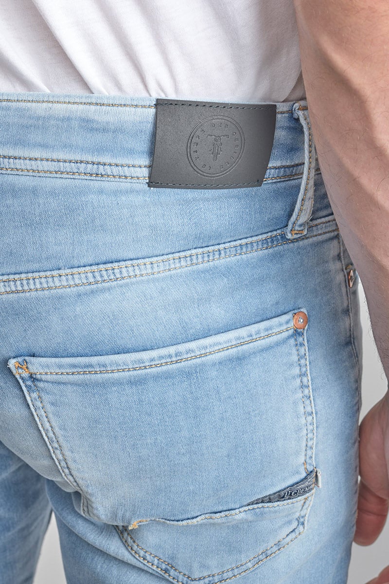 Bermuda Jogg Oc bleu délavé