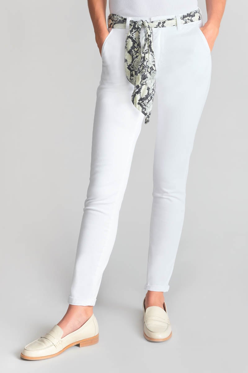 Pantalon chino Dyli5 blanc