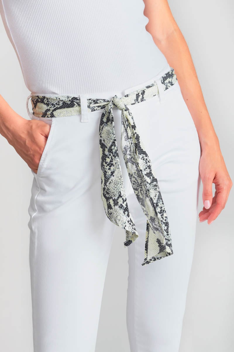 Pantalon chino Dyli5 blanc