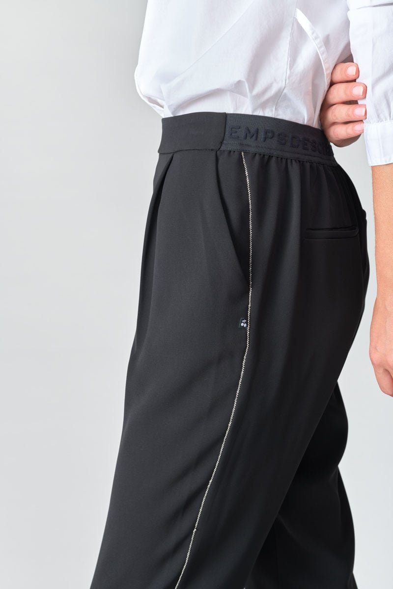 Pantalon fluide Plhox noir