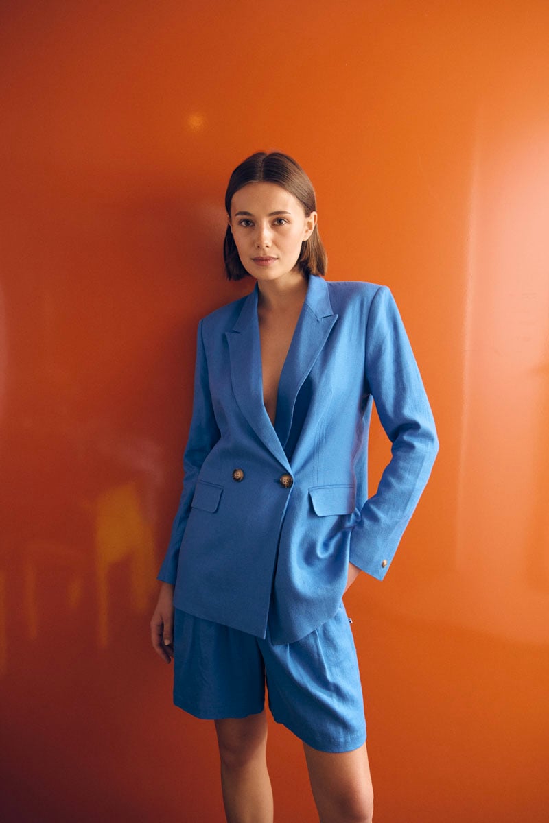 Short Polaly bleu roi