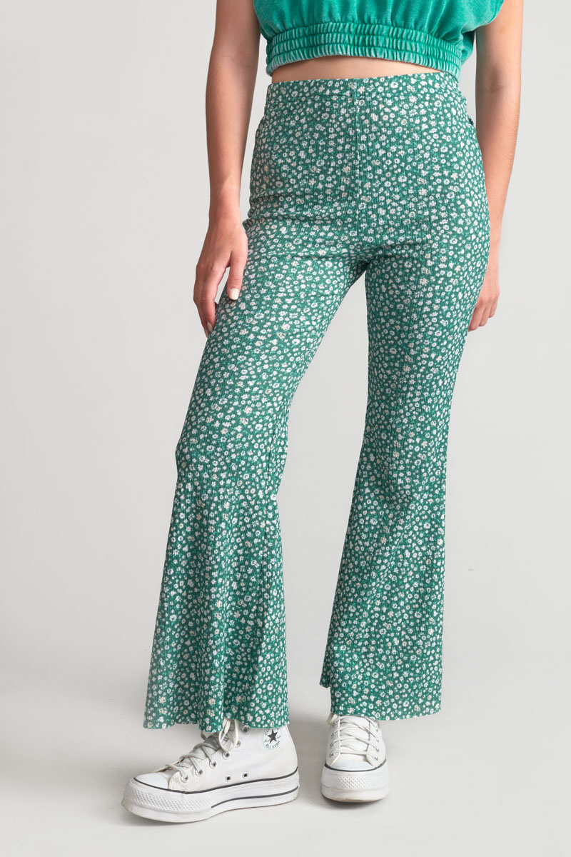 Pantalon Jayagi à motif fleuri