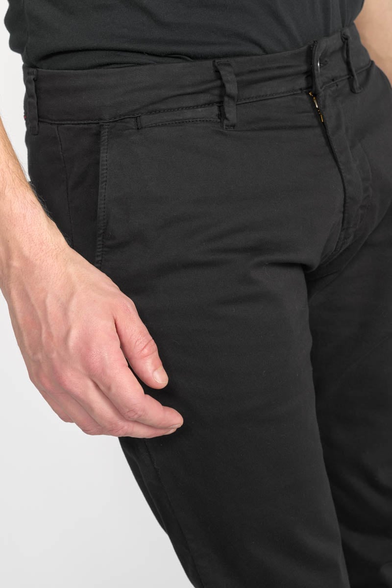 Pantalon chino Cesar noir