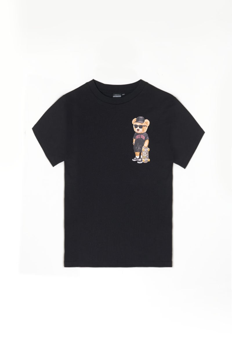 T-shirt Birdbo noir