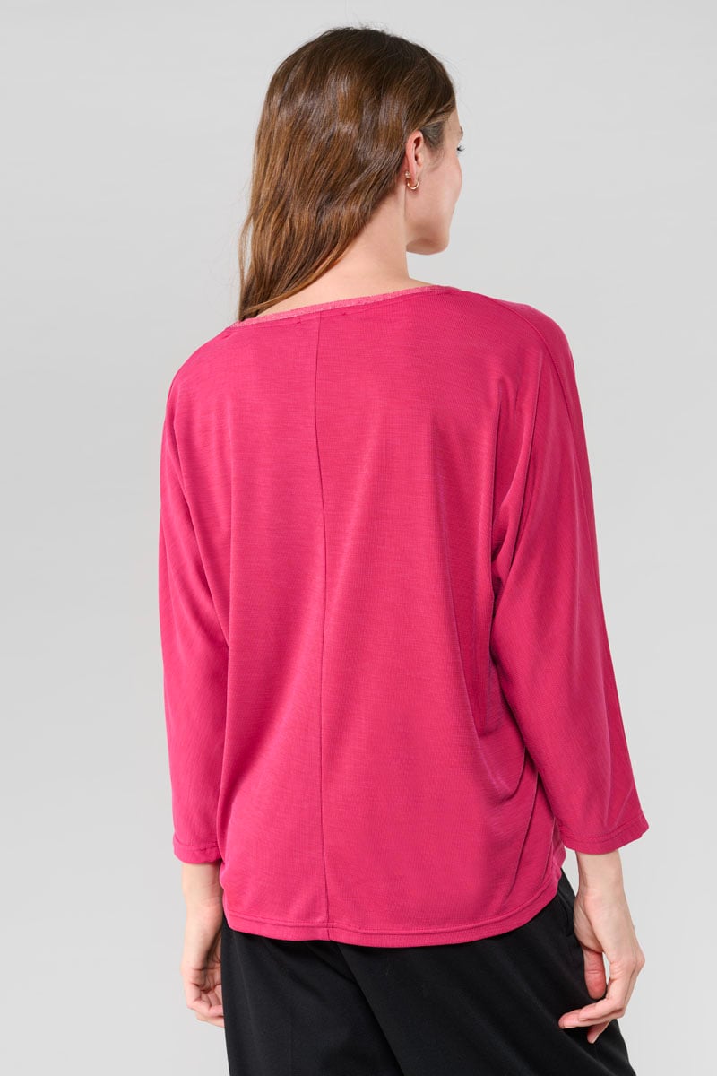 T-shirt Cepada framboise