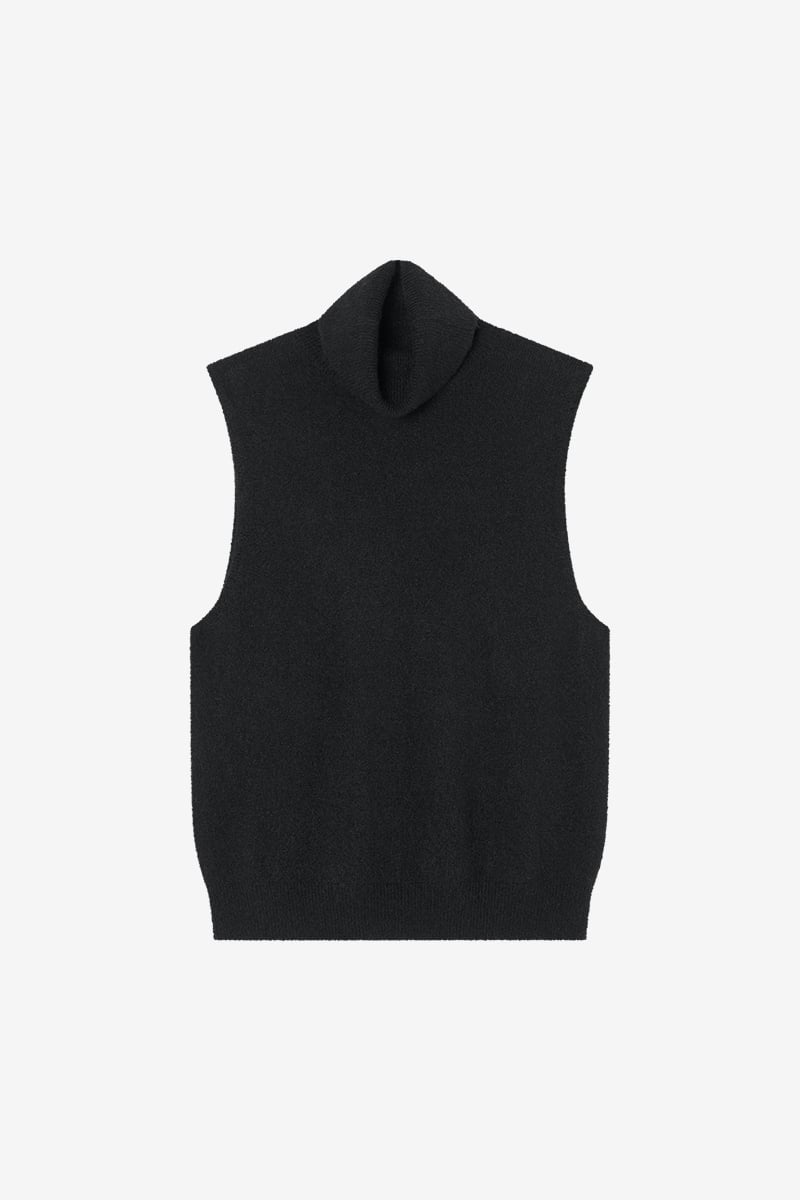 Pull Cleva sans manches noir