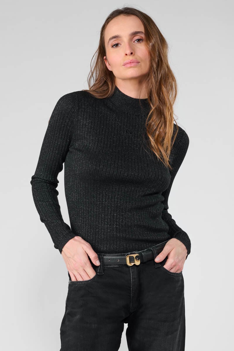 Pull Cruza noir brillant