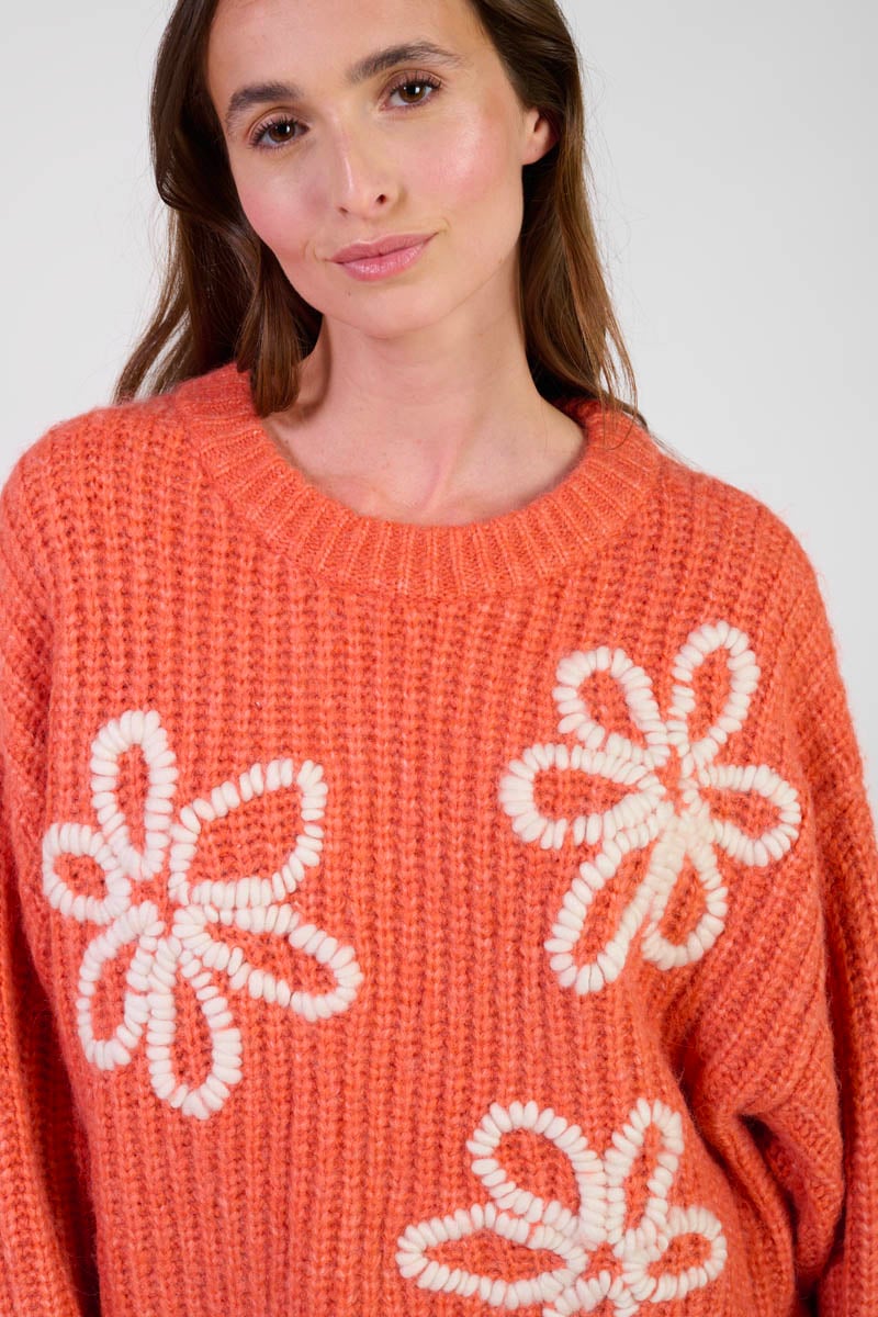 Pull Flower orange