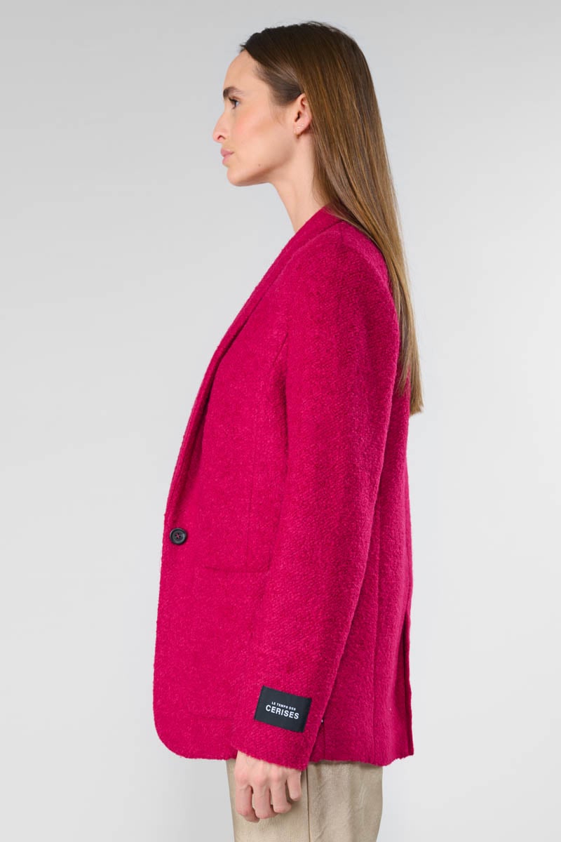 Veste blazer Gredos framboise