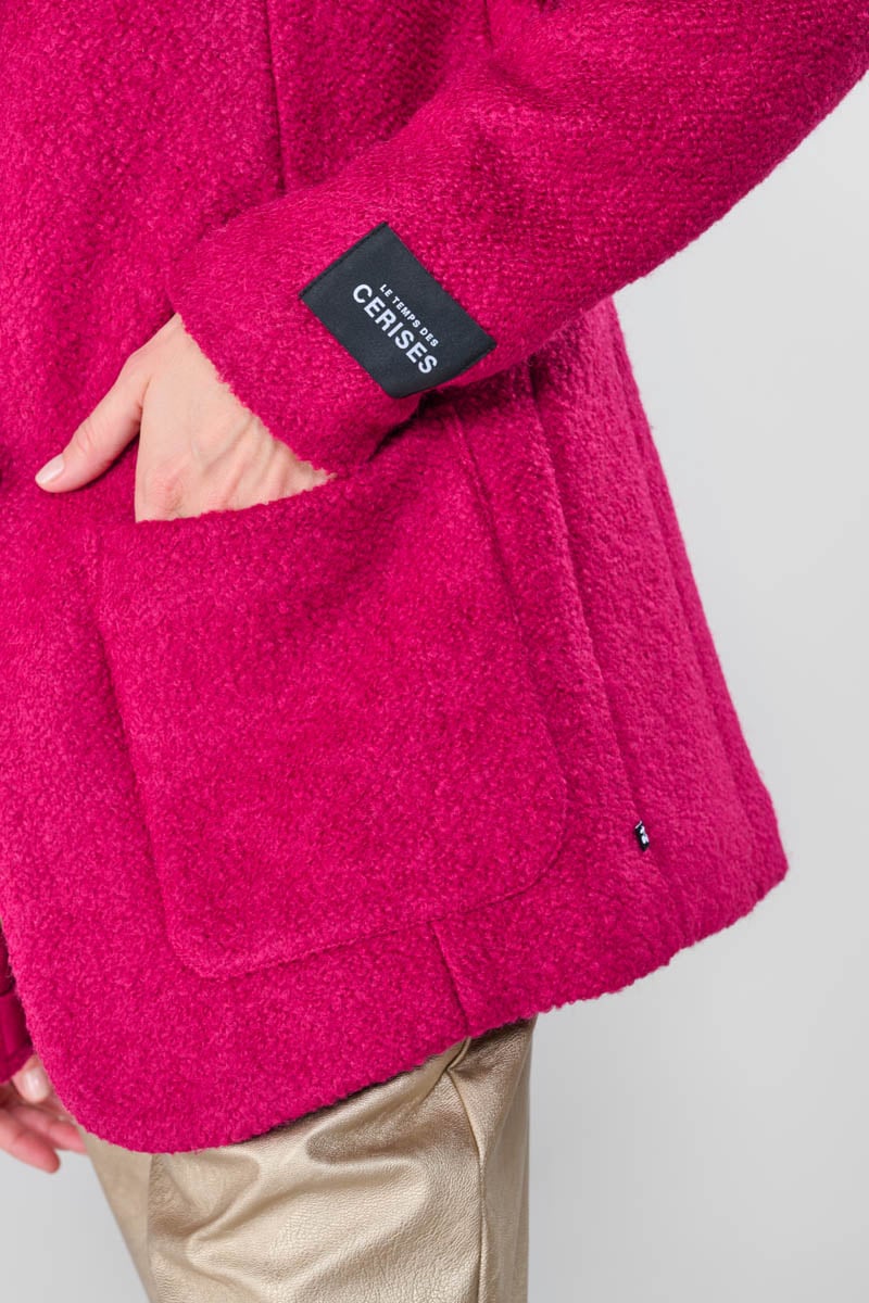 Veste blazer Gredos framboise