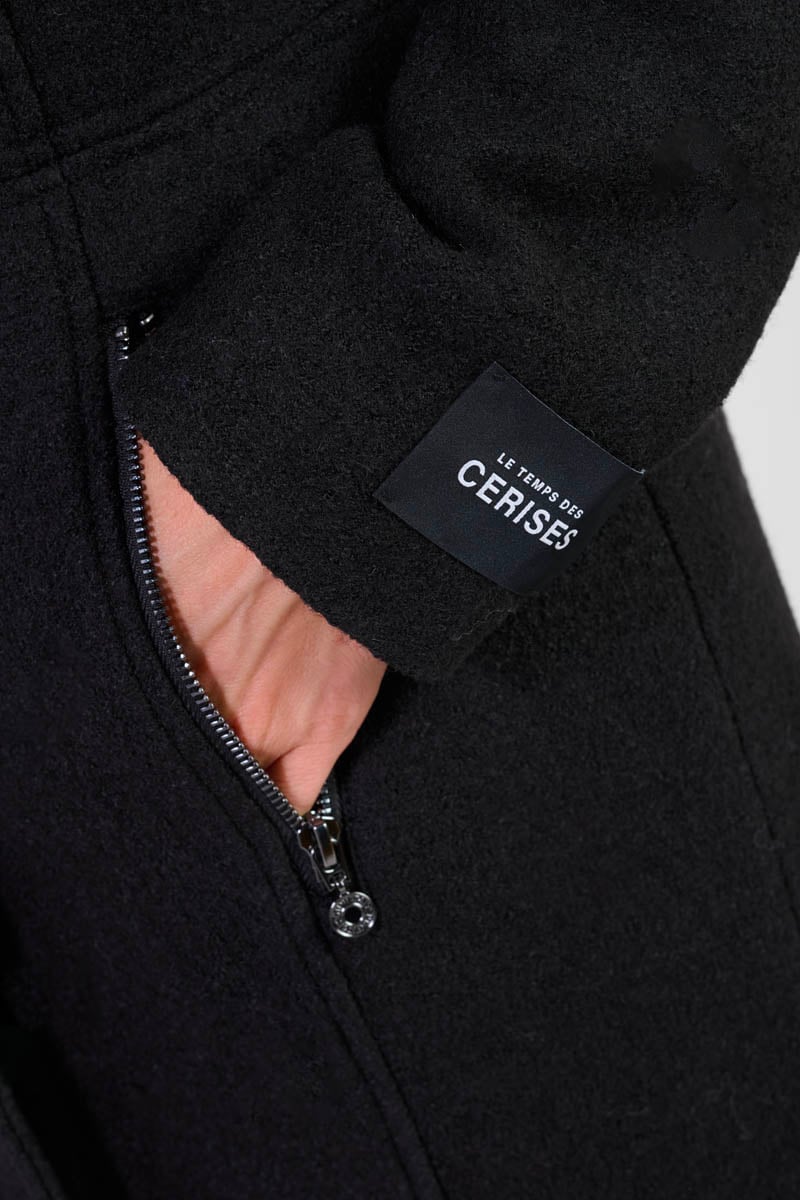 Manteau Kaplan noir