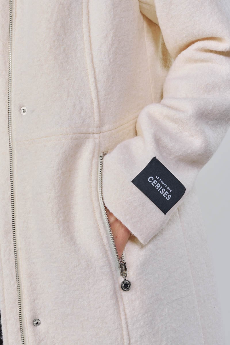 Manteau Kaplan crème