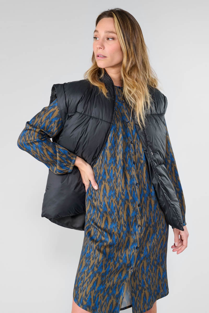 Doudoune Kiko sans manches noire