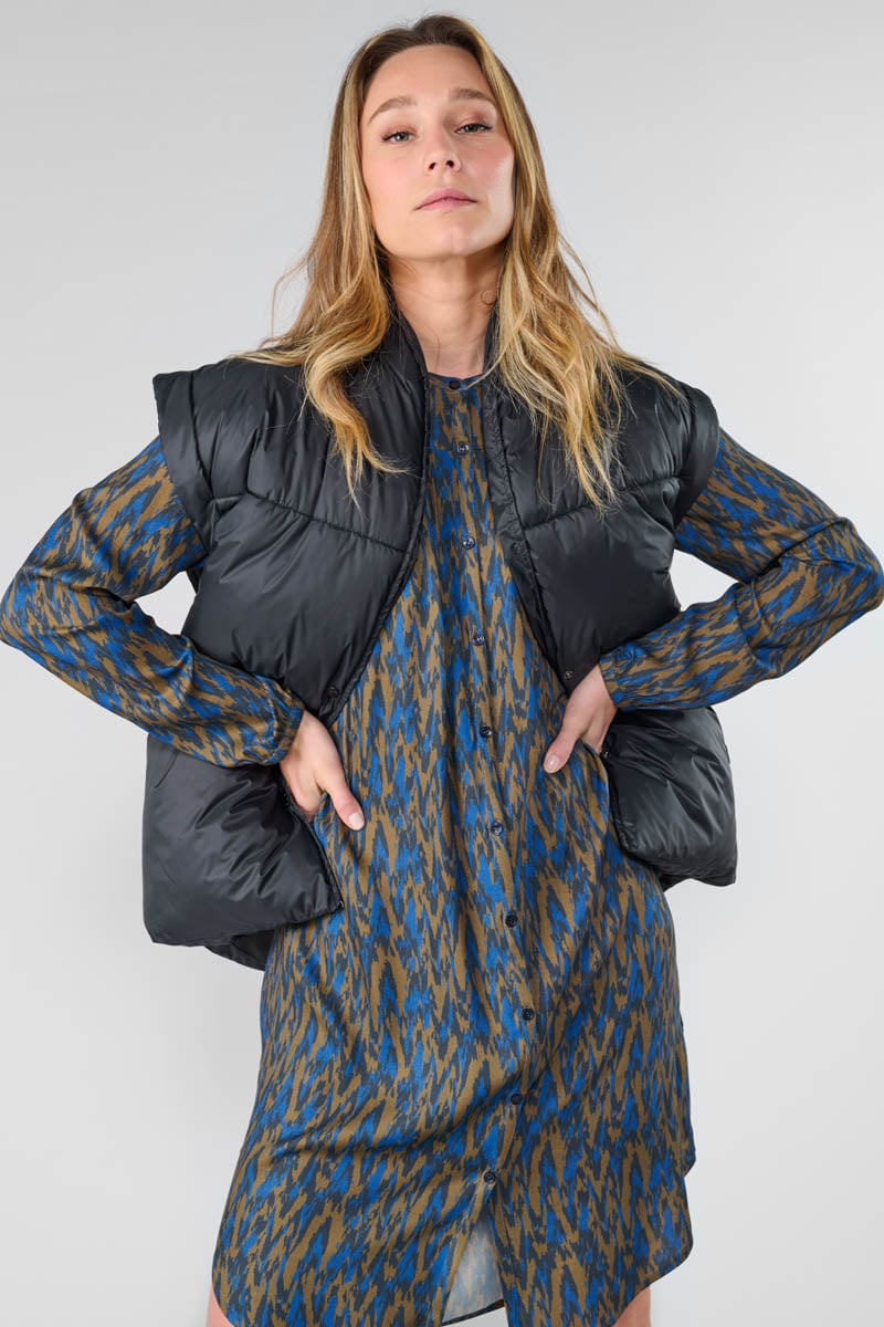 Doudoune Kiko sans manches noire