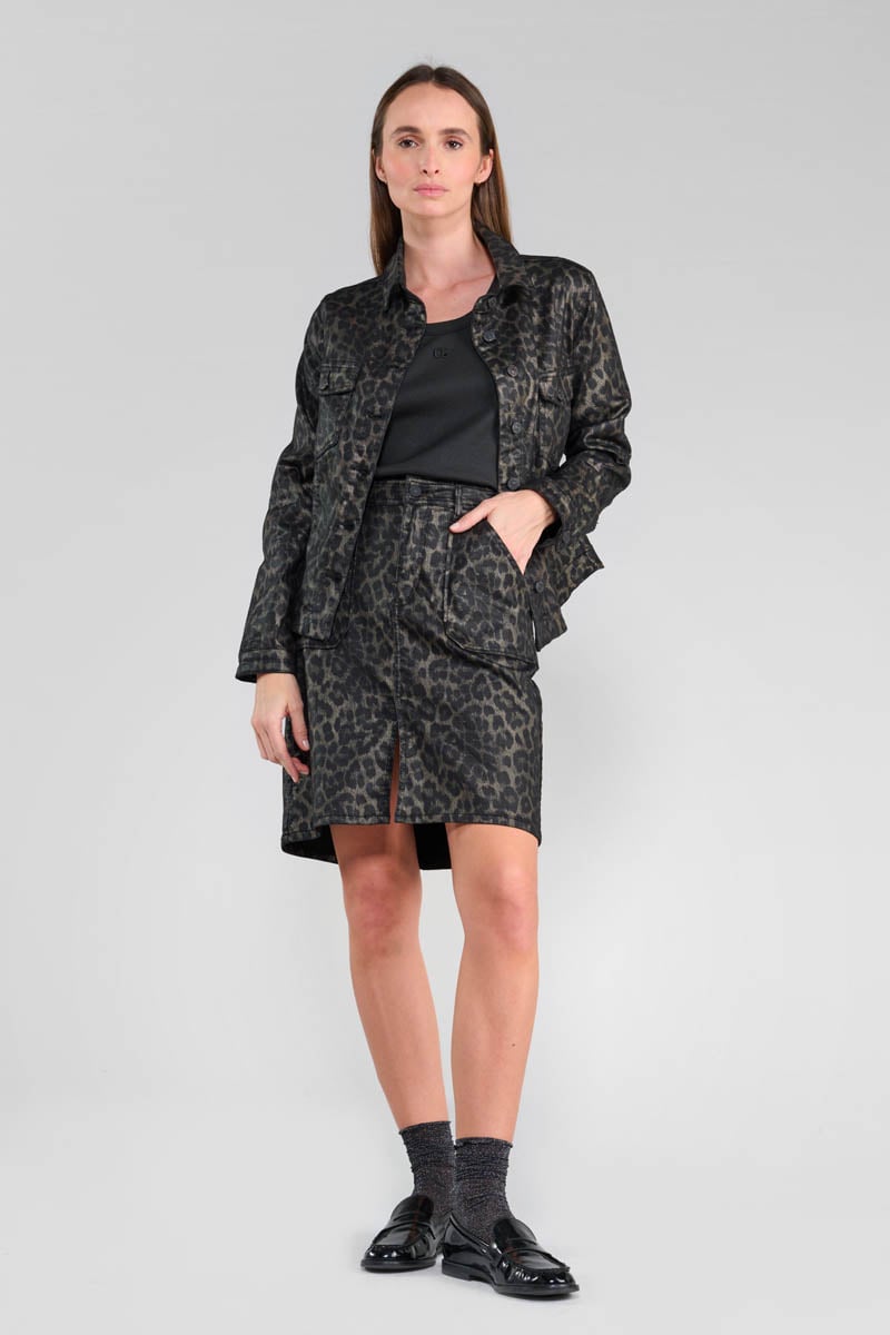 Veste Lilly à motif léopard