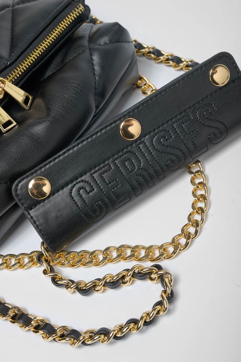 Sac mini à bandoulière Lise noir